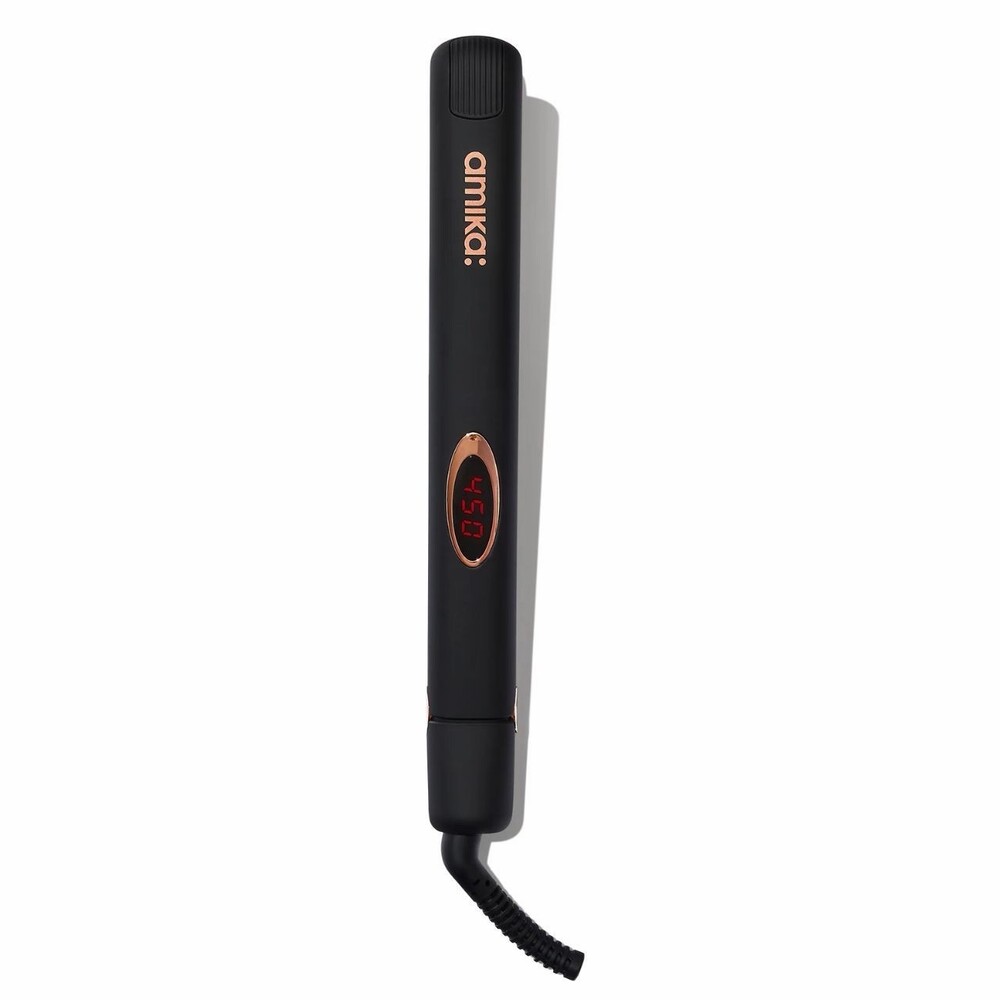 Amika The Confidante 1” Moisture Lock Titanium Flat Iron Store Display New